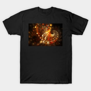 Golden swirl T-Shirt